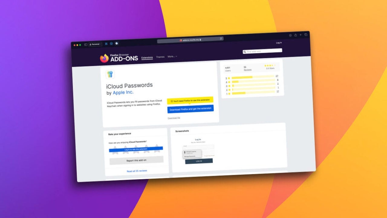 iCloud passwords come to Firefox: Apple launches an official extension